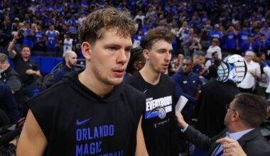 For the first time in Franz Wagner's professional career, he will not play with his brother, Moe Wagner. This is uncharted territory for the Magic's star player.