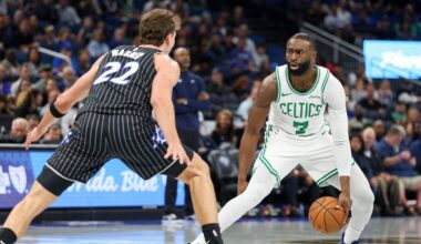 The Boston Celtics' shocking decision to trade Jaylen Brown is reverberating around the NBA. That includes with the Orlando Magic where they will face a similar decision very soon, especially if the team struggles.