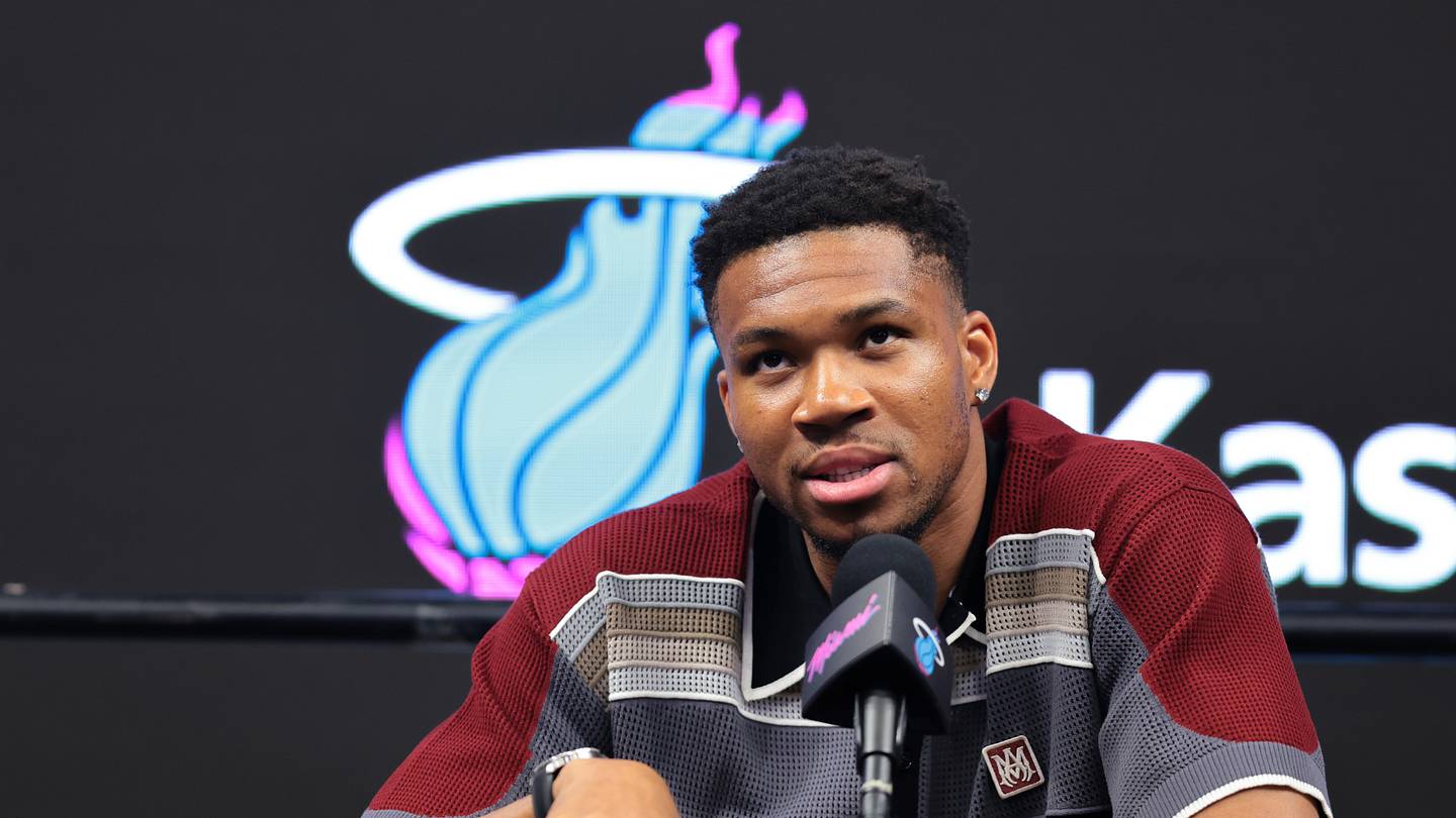 Giannis Antetokounmpo Was Born to Play for the Miami Heat