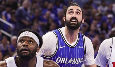 Goga Bitadze will once again fight for playing time in one of the bigger questions for the Orlando Magic as they consider their playing rotation ahead of training camp.