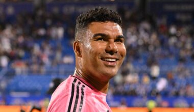 Casemiro started and played 104 minutes Saturday in his first appearance for Inter Miami. The Herons beat Montréal 1-0 for their sixth straight win.