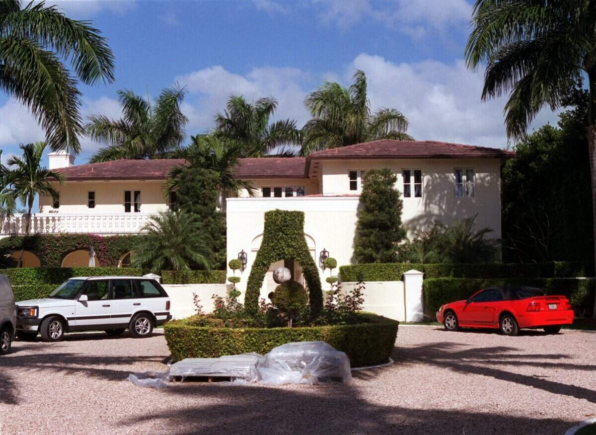 In 2001, a home on Sunset Island 1 that was restored at the time.