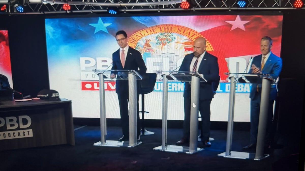 If Florida’s GOP debate for governor has no Byron Donalds, does it count?