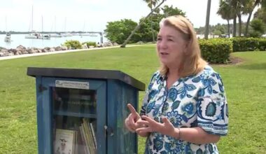 Florida woman recognized for supporting little free libraries