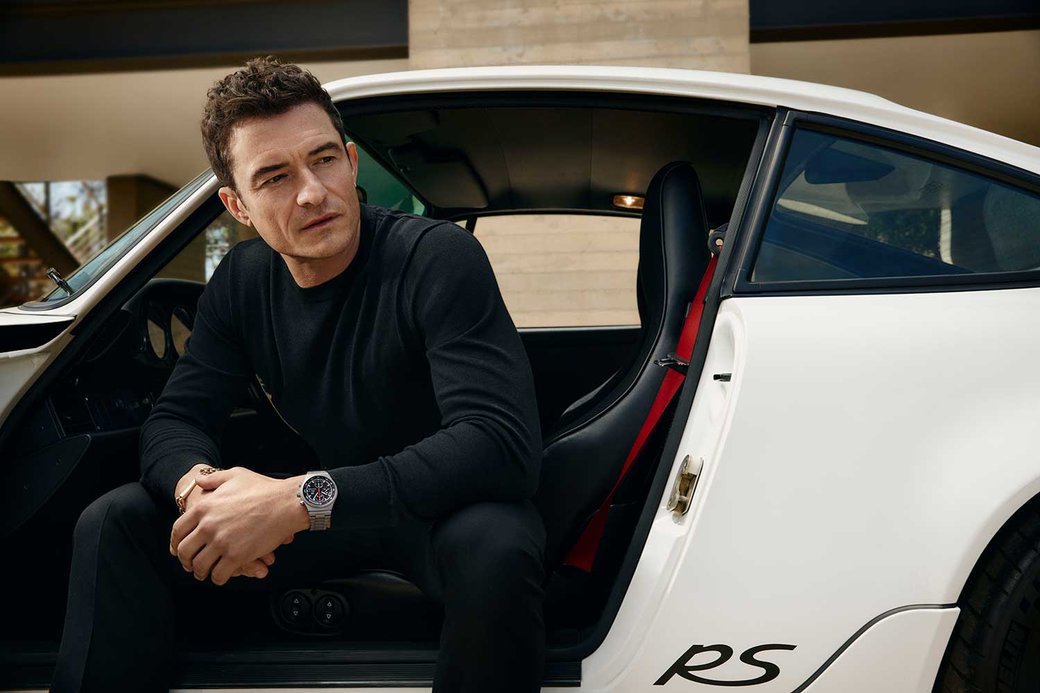 Orlando Bloom and Porsche Design