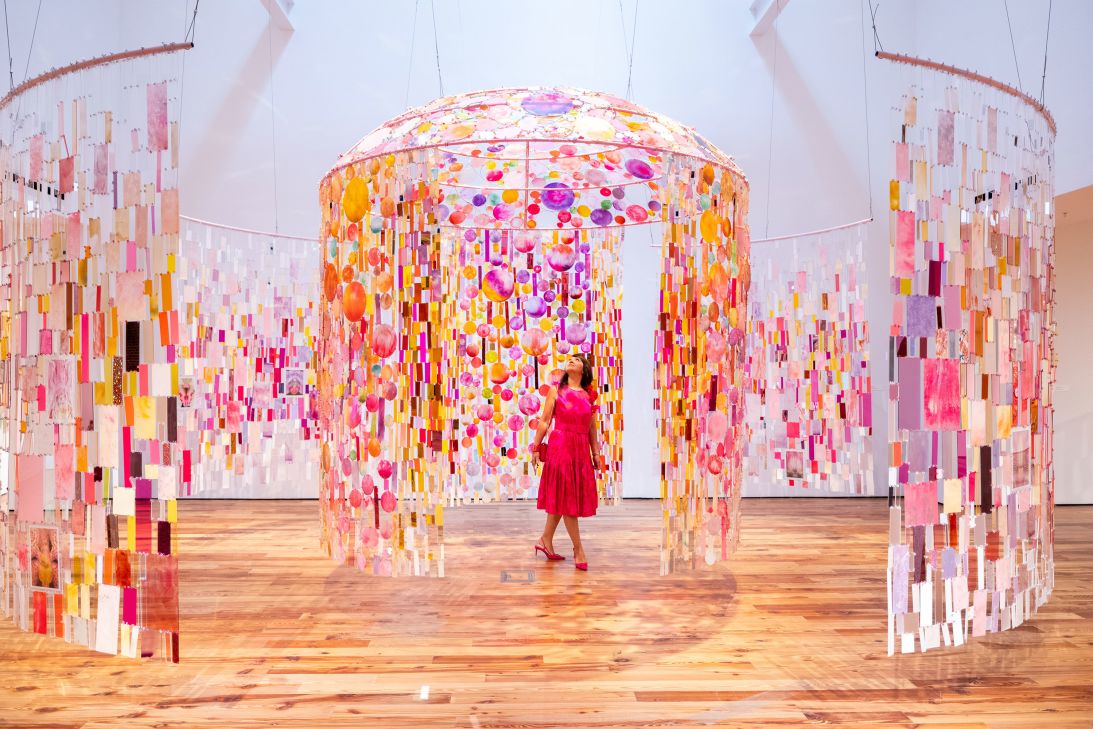 The Sarasota Art Museum doesn't have a permanent collection so it offers a large blank canvas to contemporary artists looking to create impactful works.