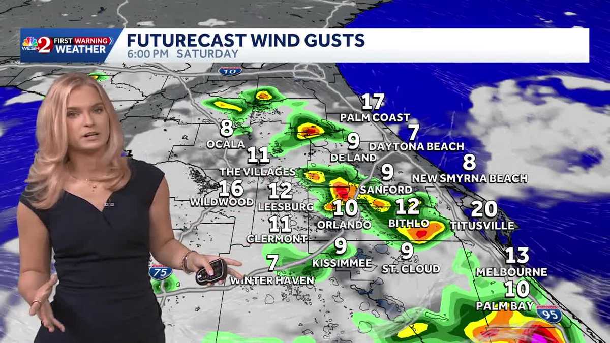 Hot, humid Fourth of July across Central Florida with storms expected
