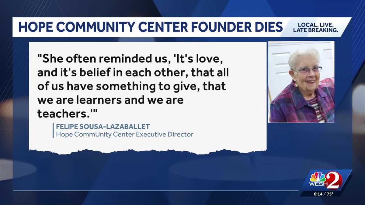Hope CommUnity Center mourns loss of Sister Monica Gail Grimes
