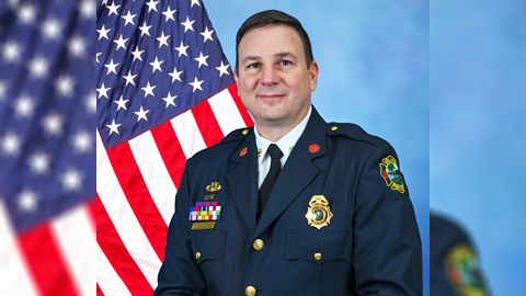Orlando Fire Chief Jason Revoldt said Tuesday that he is retiring. (Photo from Orlando Fire Department website)
