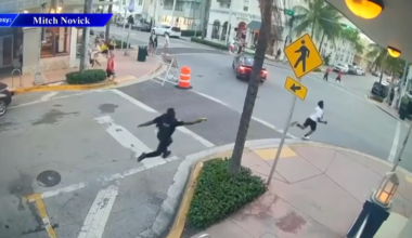 Surveillance shows officer deploying Taser on suspect during South Beach drug bust - WSVN 7News | Miami News, Weather, Sports