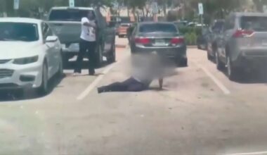 Cellphone, dashcam videos show moment woman fatally shoots man outside North Lauderdale Walmart over parking dispute - WSVN 7News | Miami News, Weather, Sports