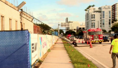Crane collapses at Fort Lauderdale YMCA construction site; no injuries reported - WSVN 7News | Miami News, Weather, Sports