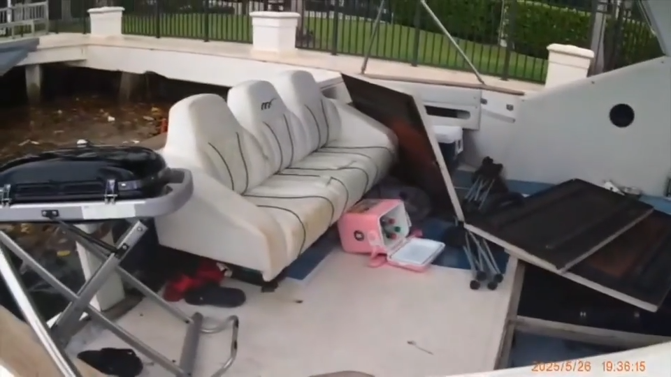 New video captures aftermath of deadly 2025 Memorial Day boat explosion in Fort Lauderdale - WSVN 7News | Miami News, Weather, Sports