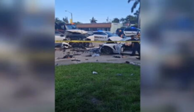1 dead, 6 hospitalized after fatal car collision in Dania Beach - WSVN 7News | Miami News, Weather, Sports