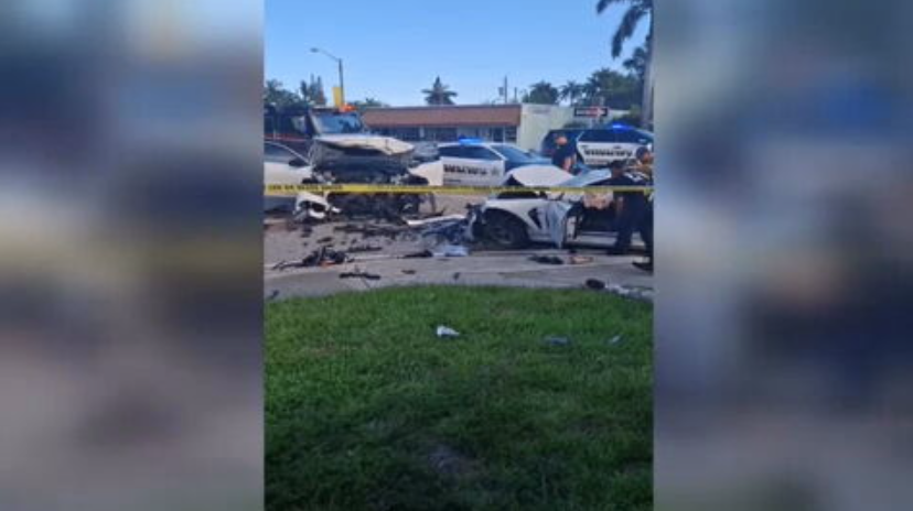 1 dead, 6 hospitalized after fatal car collision in Dania Beach - WSVN 7News | Miami News, Weather, Sports