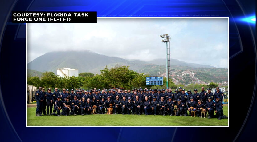 Miami-Dade Fire Rescue Task Force teams return from Venezuela earthquake rescue efforts; relief efforts continue in Doral - WSVN 7News | Miami News, Weather, Sports