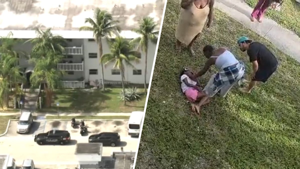 Girl, 8, airlifted to hospital after fall from balcony at North Miami Beach building – NBC 6 South Florida