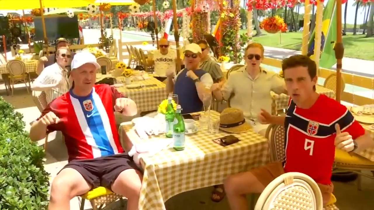 Norway fans bring the heat in Miami Beach ahead of quarterfinal match with England - WSVN 7News | Miami News, Weather, Sports