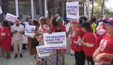 South Florida’s Haitian community pushes for measures to protect TPS recipients during rally in Miami - WSVN 7News | Miami News, Weather, Sports