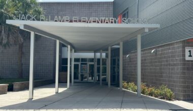 Lamb Elementary School received an A grade for the first time in its history. (Spectrum News/Fallon Silcox)