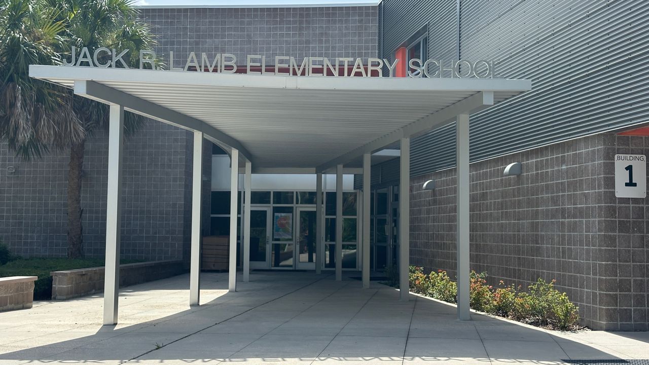 Lamb Elementary School received an A grade for the first time in its history. (Spectrum News/Fallon Silcox)