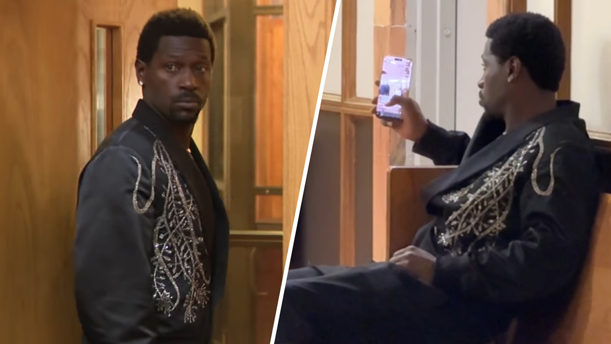 Ex-NFL star Antonio Brown livestreams at 1st Miami court appearance in shooting case – NBC 6 South Florida