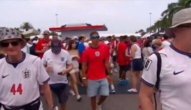 Norway, England fans bring the noise in Miami Stadium ahead of quarterfinal clash - WSVN 7News | Miami News, Weather, Sports
