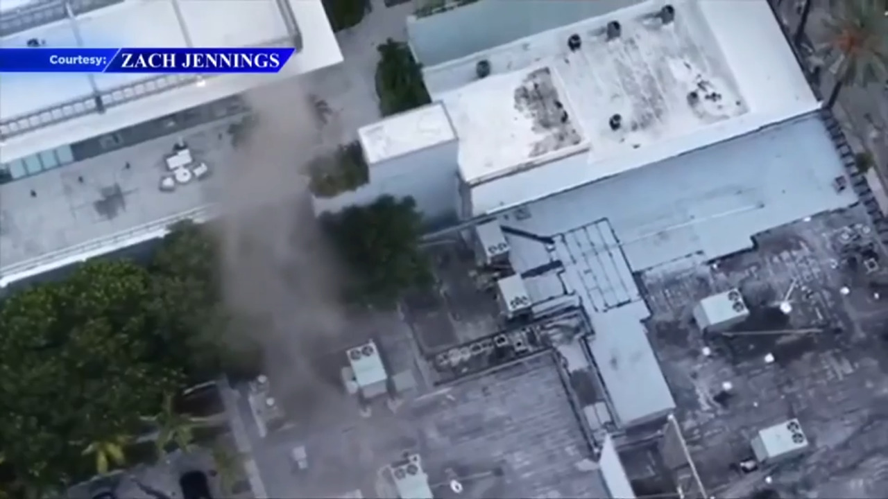 Fiery manhole explosion injures 3, closes streets in Miami Beach - WSVN 7News | Miami News, Weather, Sports