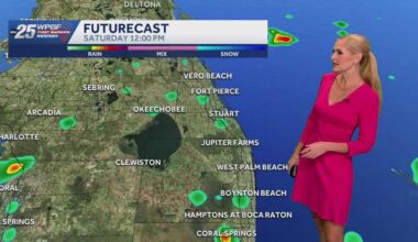 Rain, storms and heat for South Florida Saturday