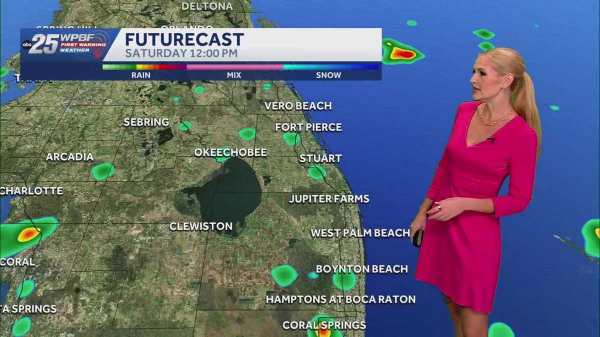 Rain, storms and heat for South Florida Saturday