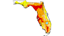 Much of Florida remains in drought following a very dry winter and an unusually slow start to the rainy
season.
