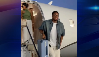 Giannis Antetokounmpo arrives in Miami ahead of introductory press conference with Heat - WSVN 7News | Miami News, Weather, Sports