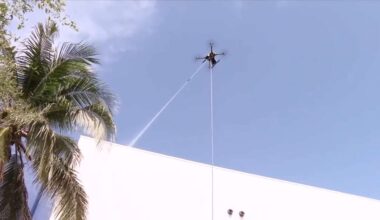 Goodwill South Florida demonstrates new drone-powered cleaning solutions - WSVN 7News | Miami News, Weather, Sports