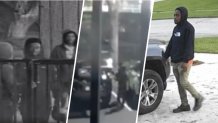 Surveillance images related to the investigation into car burglars in North Lauderdale.