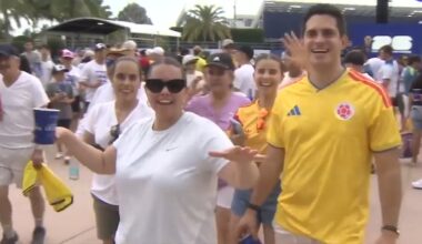 Miami Stadium erupts with fans as France, England face off for World Cup bronze - WSVN 7News | Miami News, Weather, Sports