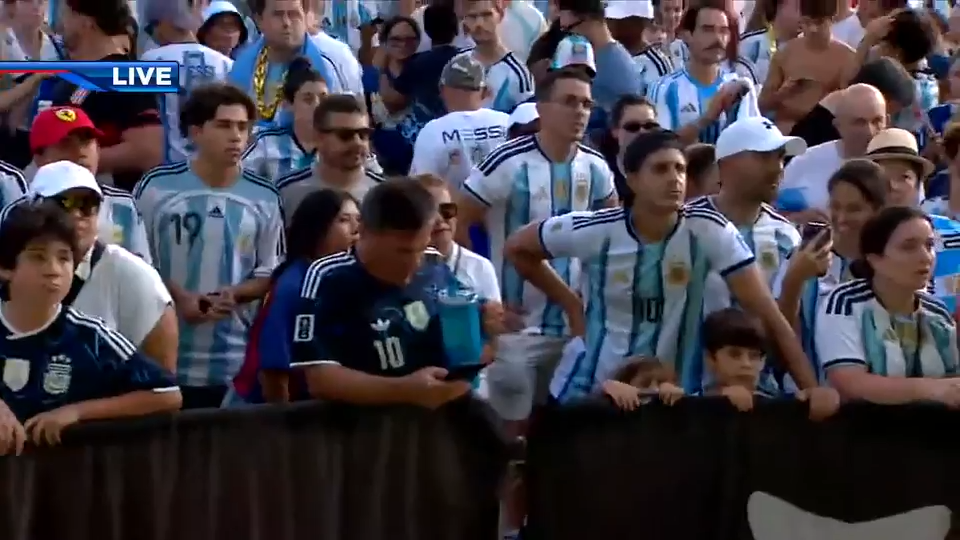 Heartbreak hits Miami Beach as Argentina fans watch World Cup dream slip away - WSVN 7News | Miami News, Weather, Sports