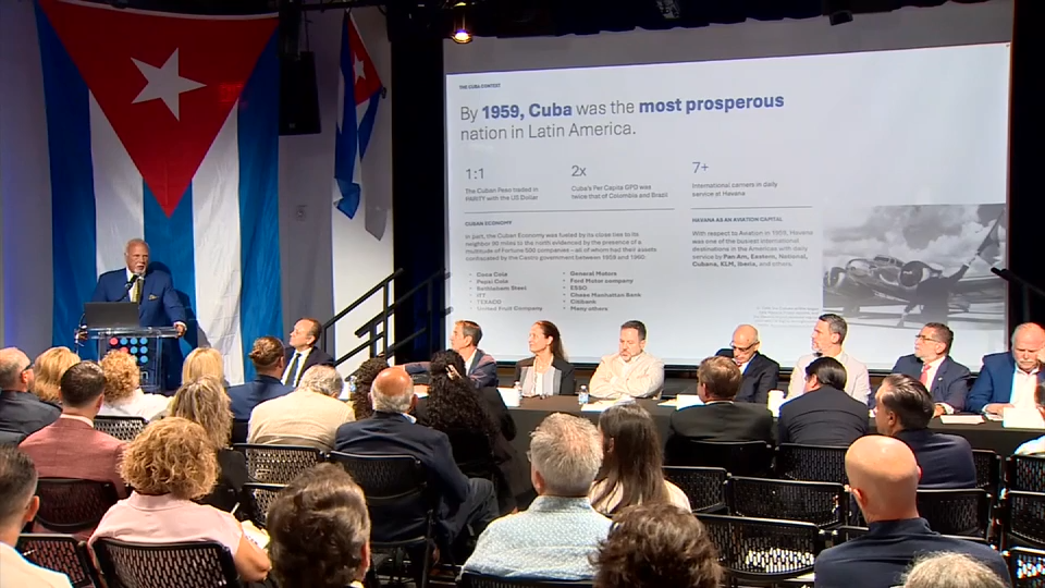 Infrastructure experts hold forum on potential rebuilding plan for Cuba; opposition figure Payá honors slain father - WSVN 7News | Miami News, Weather, Sports