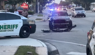 No injuries reported following deputy-involved crash in North Miami - WSVN 7News | Miami News, Weather, Sports