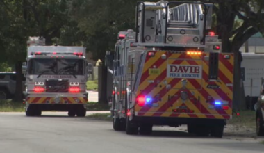 Fire crews extinguish HVAC unit fire at Davie warehouse; no injuries reported - WSVN 7News | Miami News, Weather, Sports