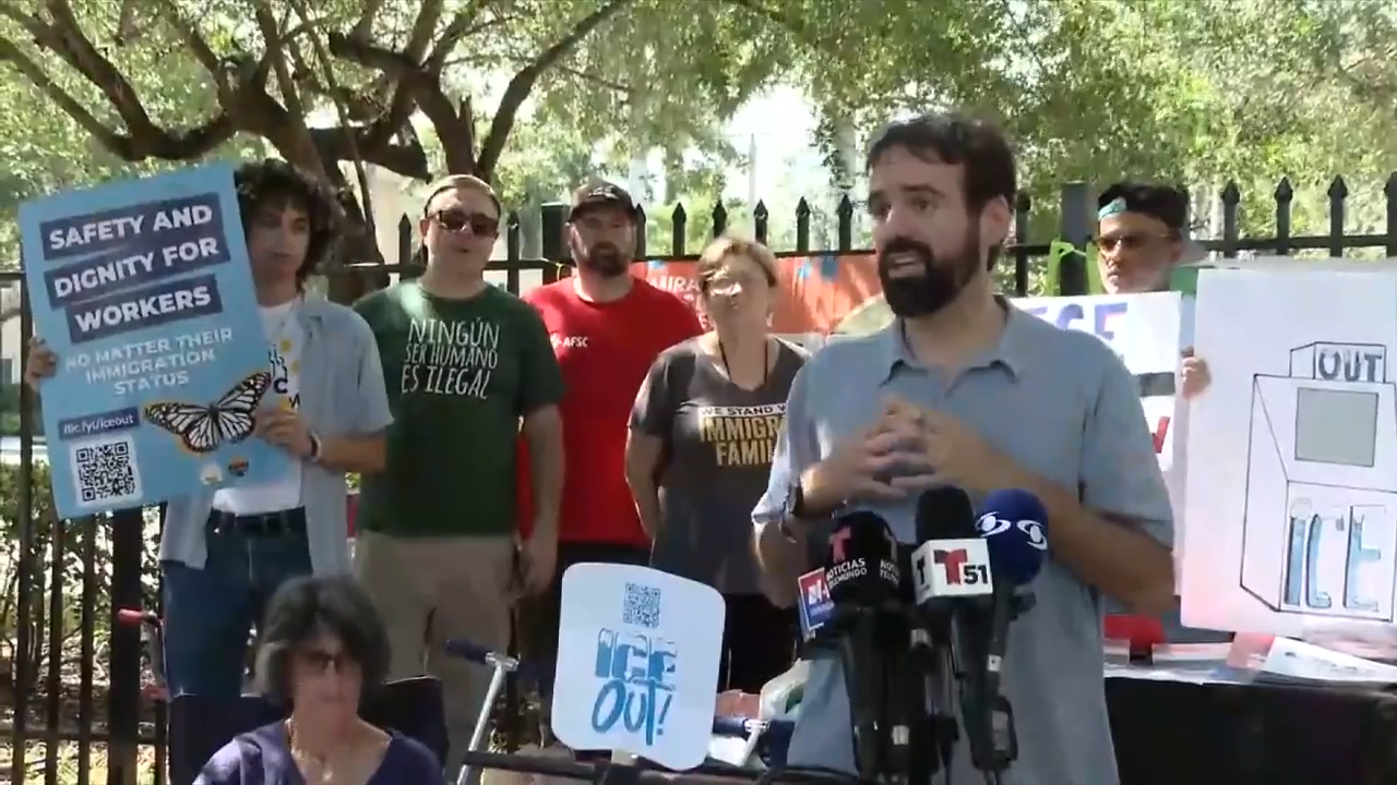 Immigration advocates speak out against increase in ICE activity in South Florida - WSVN 7News | Miami News, Weather, Sports