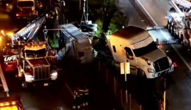 Rollover crash involving truck snarls traffic on Palmetto Expressway in Miami-Dade – NBC 6 South Florida
