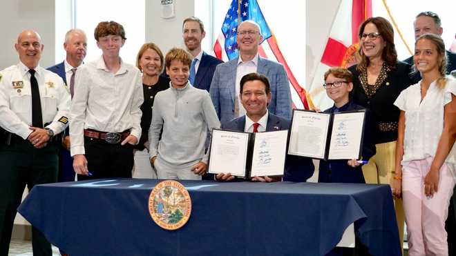 Florida Gov. Ron DeSantis vetoes funding bills before signing budget Florida Gov. Ron DeSantis vetoed several funding bills passed during the 2026 legislative session before signing the state budget.