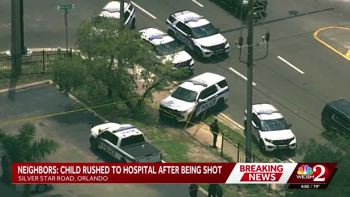 Child dies after being shot in Orlando, police say