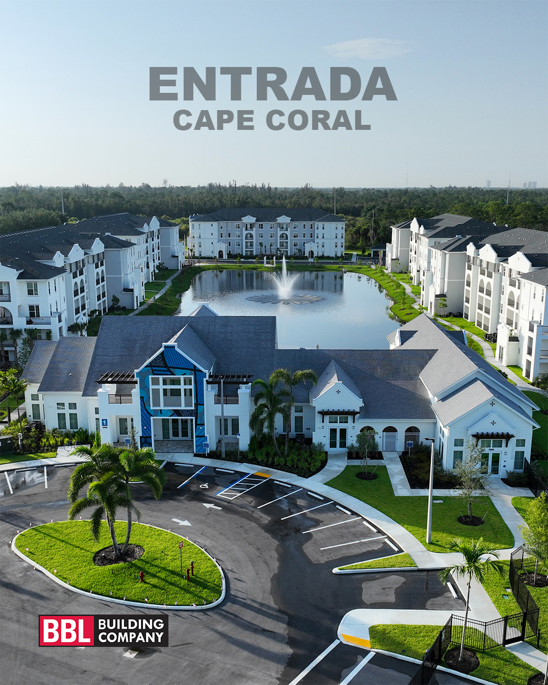 BBL Building Company Announces Completion of Entrada in Cape Coral