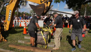 Indian Harbour Beach opens time capsule buried in 1976
