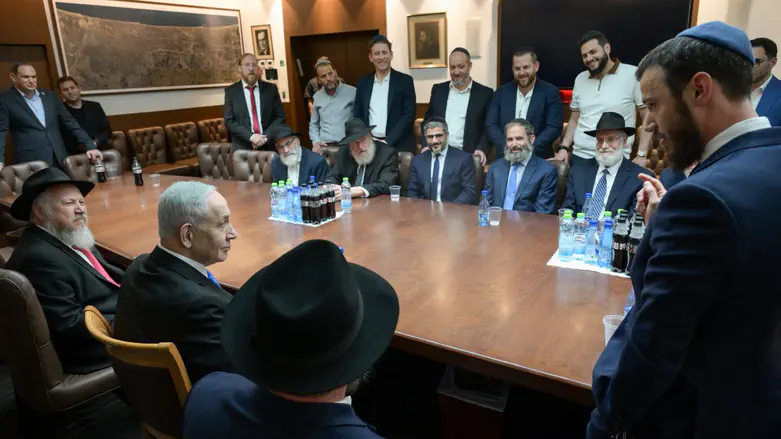 Chabad rabbis from Florida met with Netanyahu