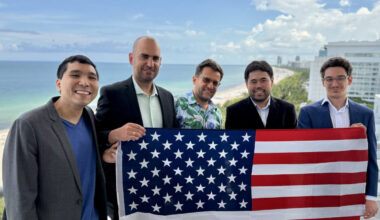 USA prevail over Uzbekistan in WR Chess Miami match