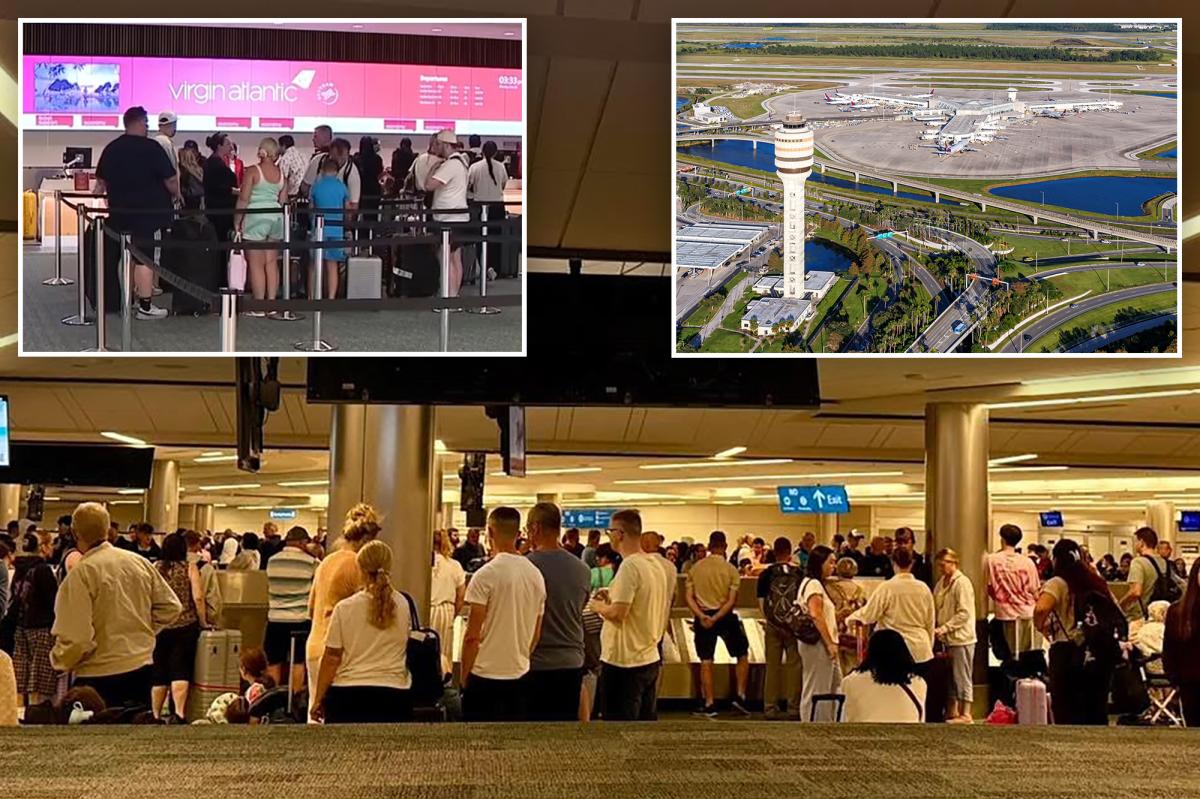 Orlando airport travelers threatened with arrest as they’re met with hours long delay waiting for luggage