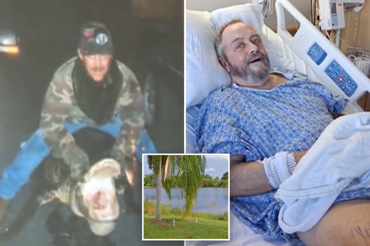 Florida senior fights off alligator attack with fishing pole
