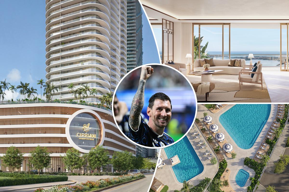 World Cup mega star Lionel Messi went on a buying spree at luxe Miami super tall